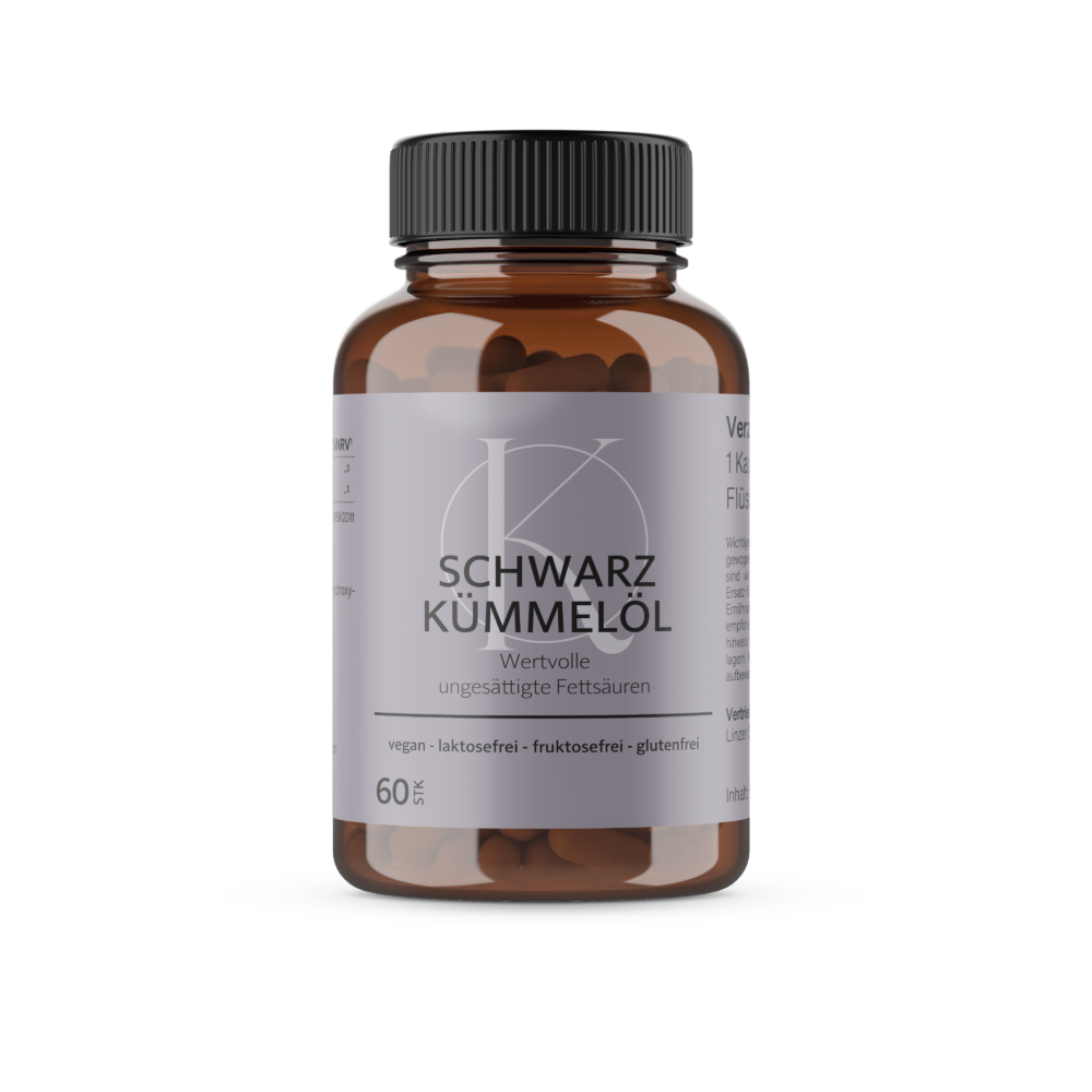 Packshot Schwarzkümmelölkapseln